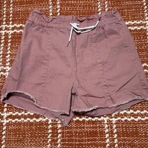 Women's Mauve Casual Shorts